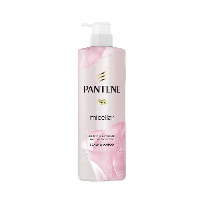 Picture of 530 ml Pan tene micellar Detox & Hydrate Rose Water Extract Scalp Shampoo International Thailand product used for male/ female