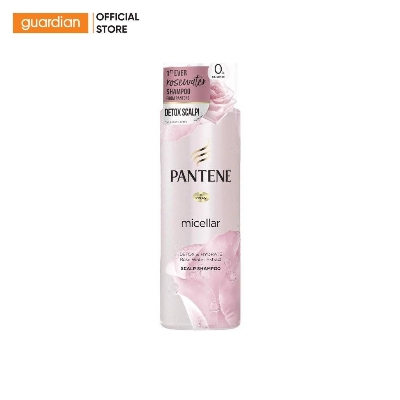 Picture of 530 ml Pan tene micellar Detox & Hydrate Rose Water Extract Scalp Shampoo International Thailand product used for male/ female