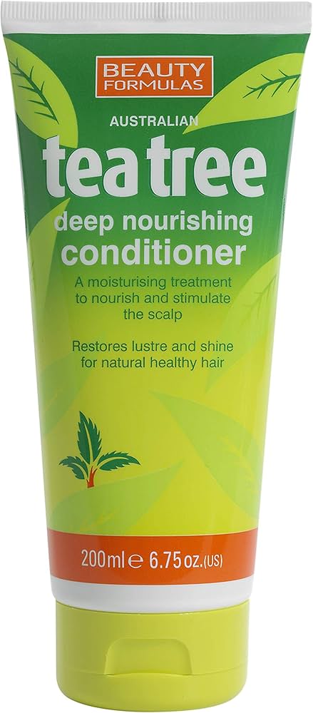 Picture of 200 ml Beauty formula tea tree deep nourishing conditioner International UK product used for male female