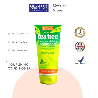 Picture of 200 ml Beauty formula tea tree deep nourishing conditioner International UK product used for male female
