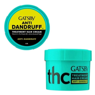 Picture of 125 gm Gatsby Anti Dandruff treatment hair cream International Indonesian product used for male