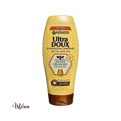 Picture of 400 ml Garnier ultra doux honey treasures Reconstructing Conditioner International Egypt product used for male female