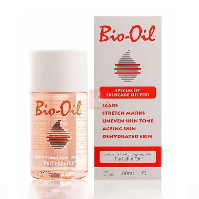 Picture of 60 ml Bio-Oil specialist skin care PurCellin oil International South African product used for male female