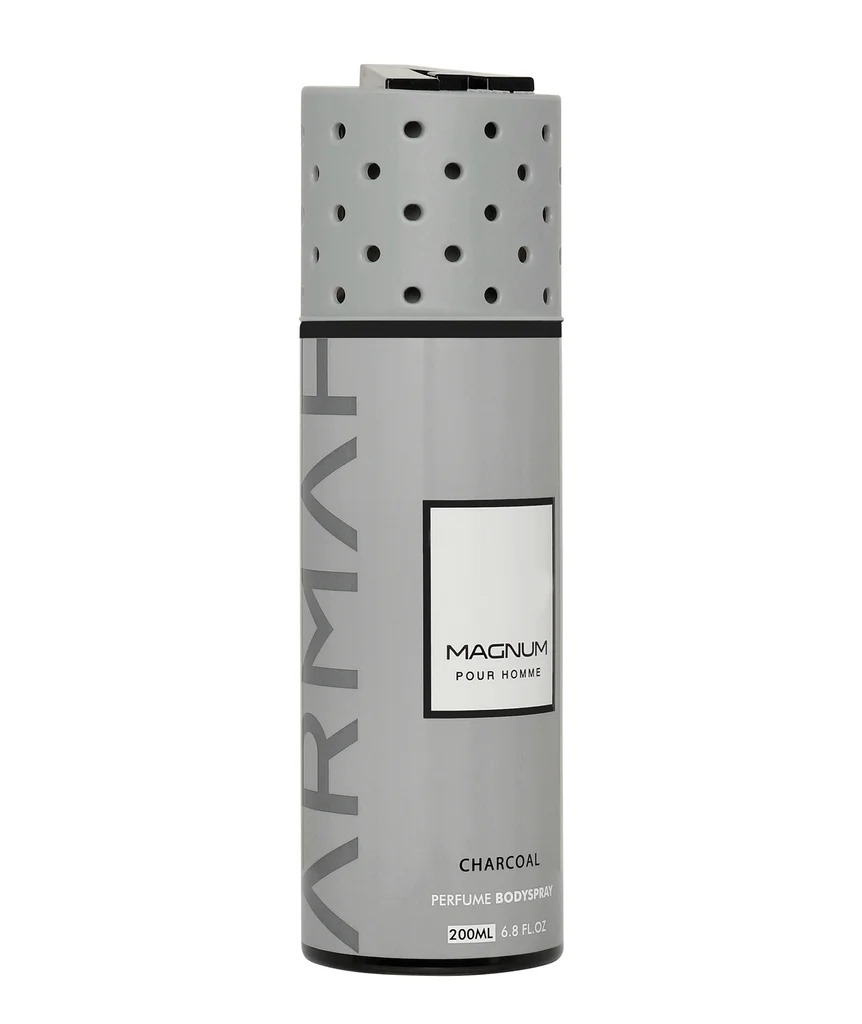 Picture of 200 ml Personal care Armaf MAGNUM pure femme Charcoal body spray International UAE product used for female