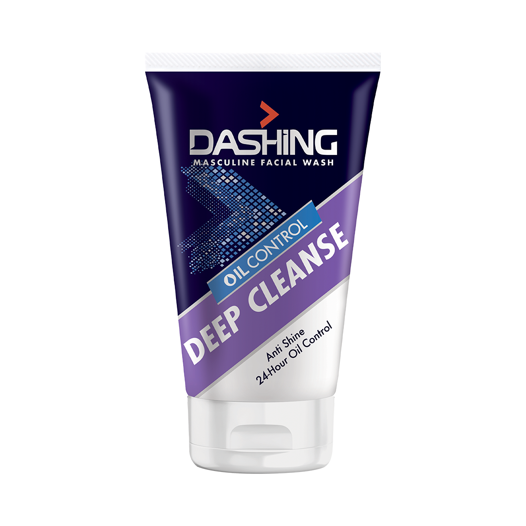 Picture of 100 gm Dashing oil control Deep Cleanse Masculine Facial wash International Malaysian product used for male