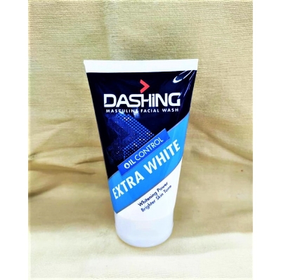 Picture of 100 gm Dashing oil control Extra White Masculine Facial wash International Malaysian product used for male