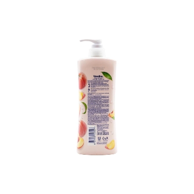 Picture of 320 ml Vaseline Superfood Freshlook peach lotion International Thailand product used for male female