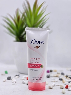 Picture of 100 gm Dove inner glow facial cleanser International Indonesian product used for male female