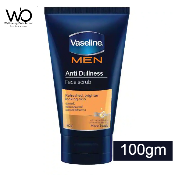 Picture of 100 gm Vaseline Men Anti Dullness face wash International European product used for male