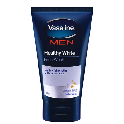 Picture of 100 gm Vaseline Men Healthy White face wash International European product used for male
