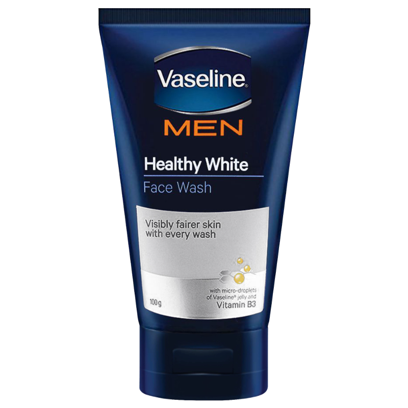Picture of 100 gm Vaseline Men Healthy White face wash International European product used for male