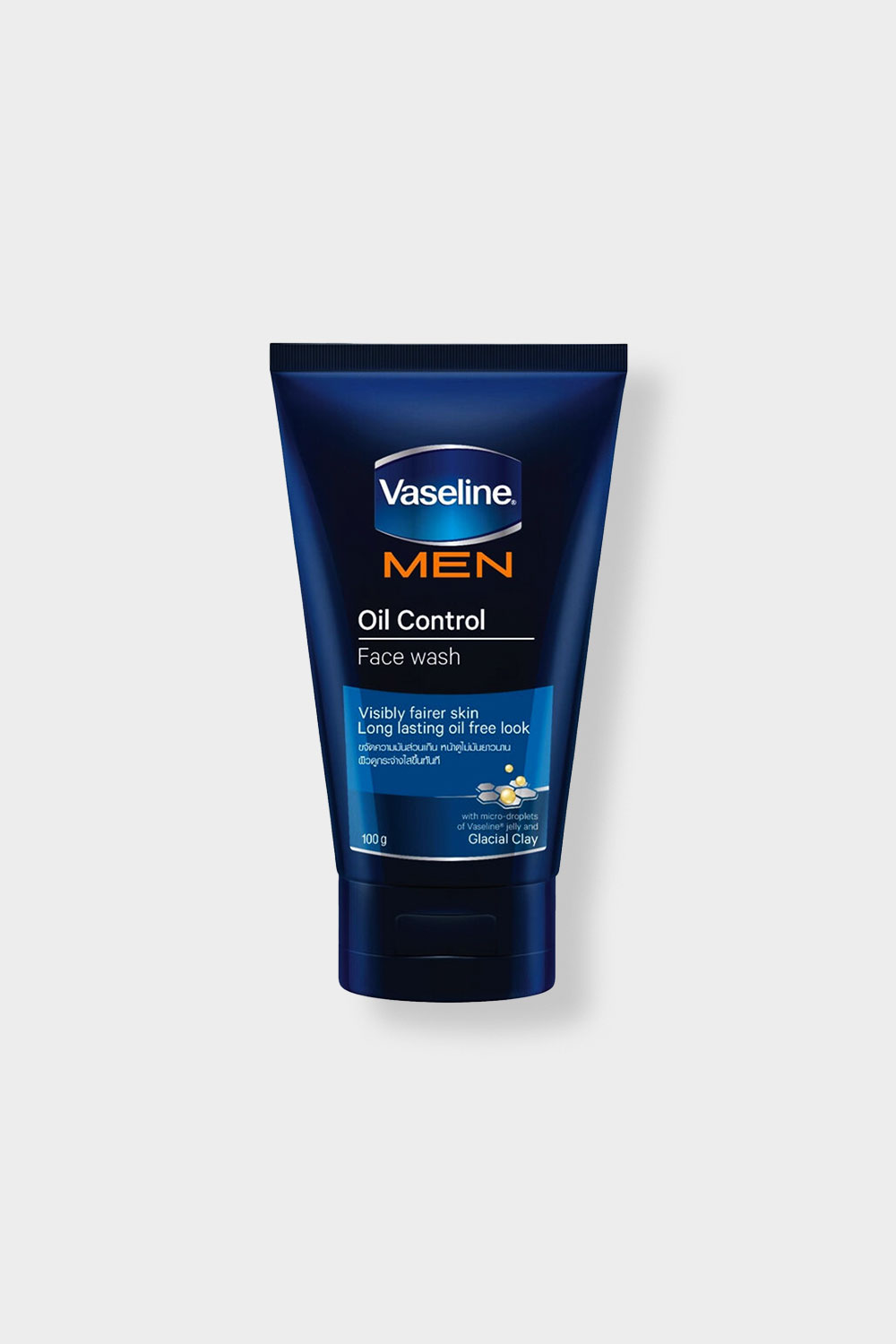 Picture of 100 gm Vaseline Men Oil Control face wash International European product used for male