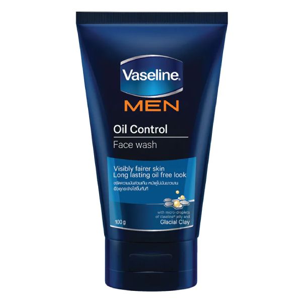 Picture of 100 gm Vaseline Men Oil Control face wash International European product used for male