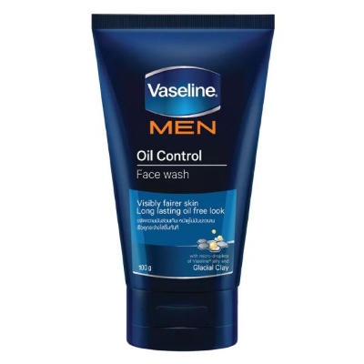 Picture of 100 gm Vaseline Men Oil Control face wash International European product used for male