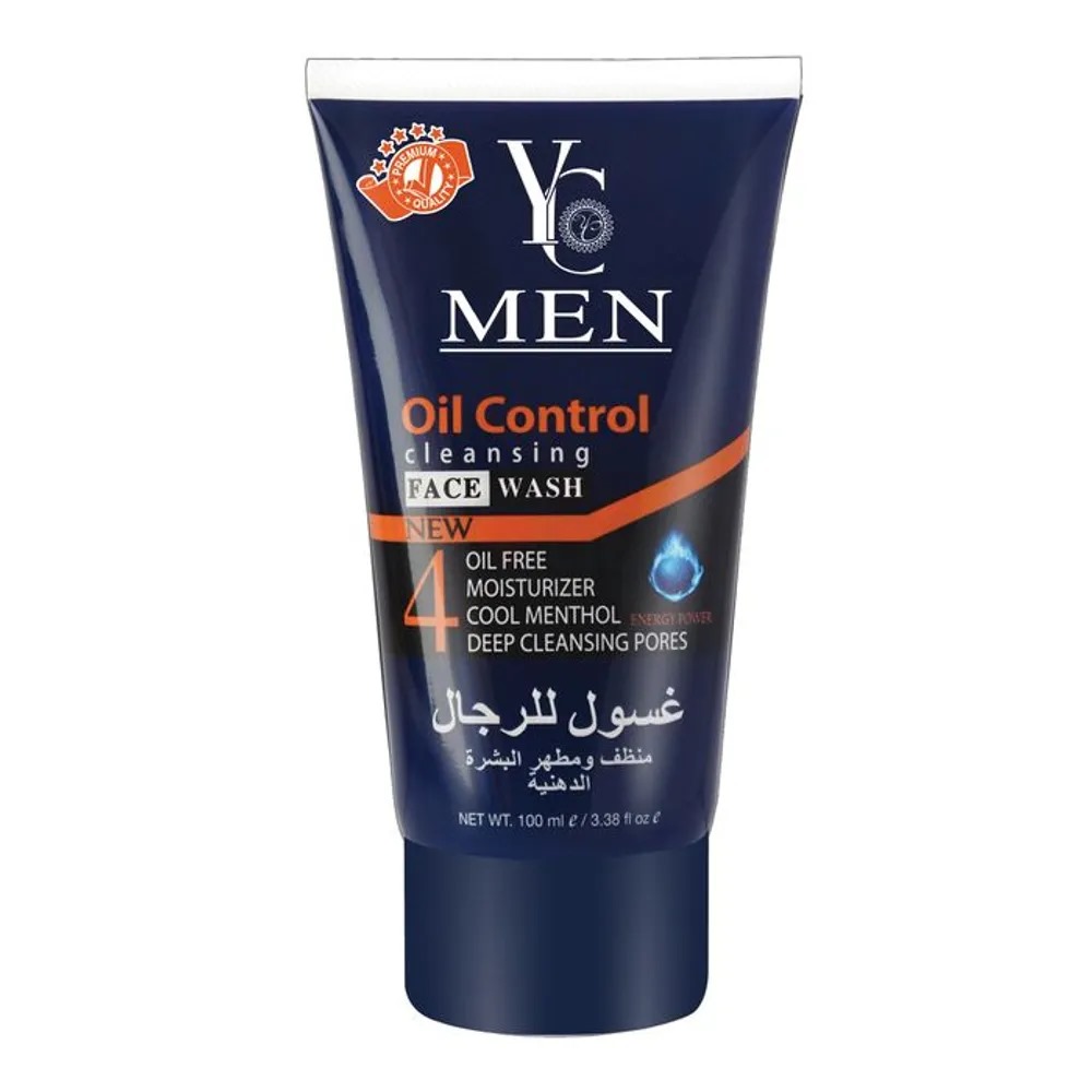 Picture of 100 ml YC men Oil control face wash International Thailand product used for male