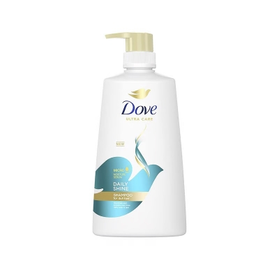 Picture of 680 ml Dove daily shine Hair care shampoo International Thailand product used for male/ female