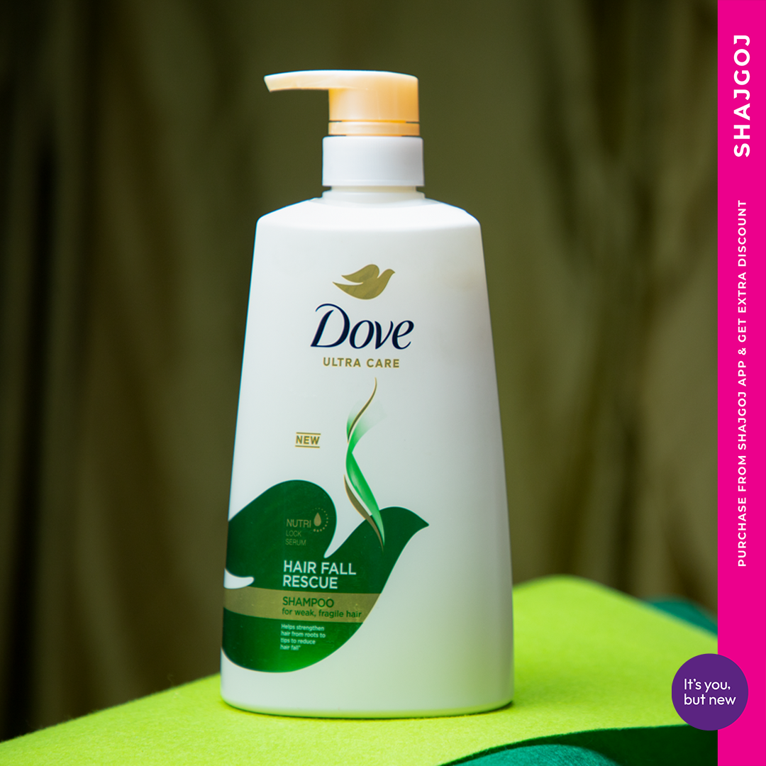 Picture of 680 ml Dove Hair fall Rescue shampoo International Thailand product used for male/ female