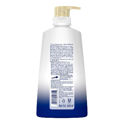 Picture of 680 ml Dove Intense Repair Hair care shampoo International Thailand product used for male/ female
