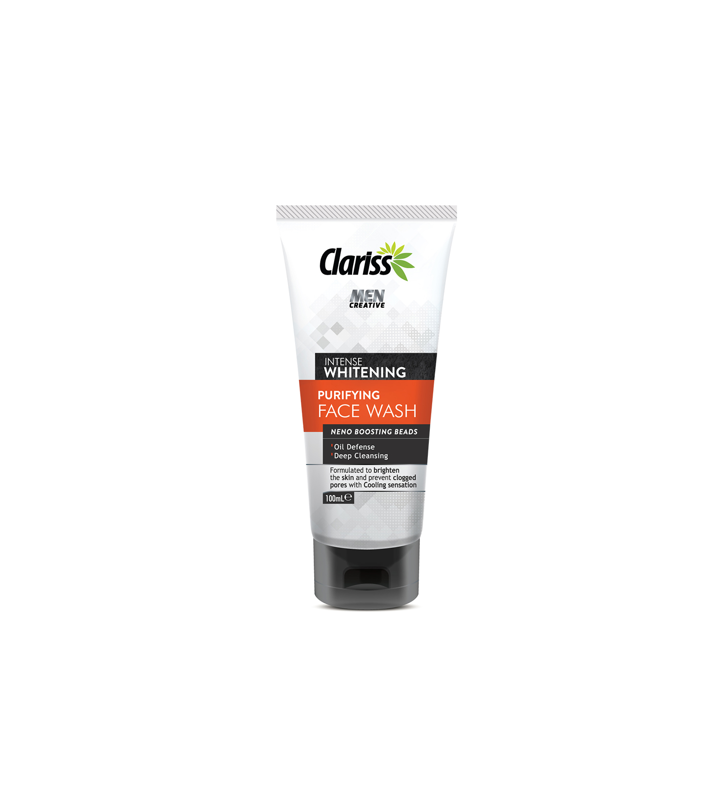 Picture of 100 ml Clariss Men creative Intense Purifying face wash International UAE product used for male