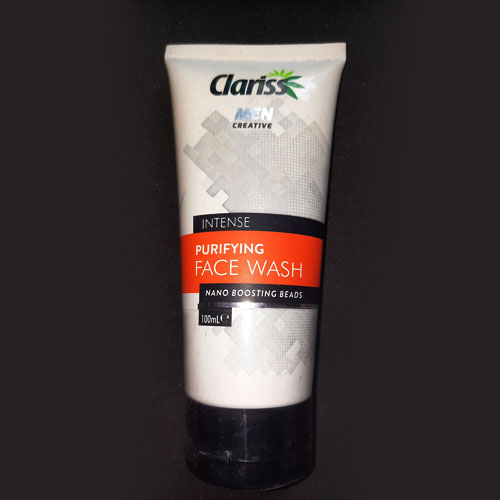Picture of 100 ml Clariss Men creative Intense Purifying face wash International UAE product used for male