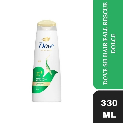 Picture of 330 ml Dove HAIR FALL RESCUE Hair care shampoo International Thailand product used for male/ female