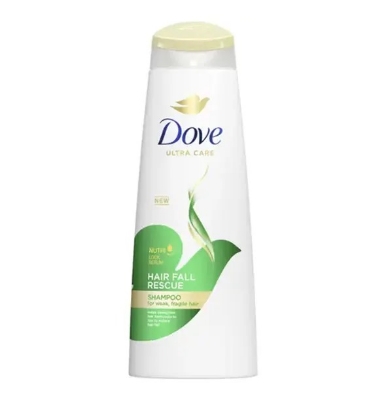 Picture of 330 ml Dove HAIR FALL RESCUE Hair care shampoo International Thailand product used for male/ female
