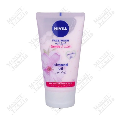 Picture of International Poland products Nivea face wash Gentle ( Almond oil ) used for male / Female - 150 ml
