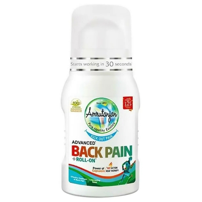 Picture of International Indian Products Amrutanjan Back Pain Roll on  used for male / female - 50Ml
