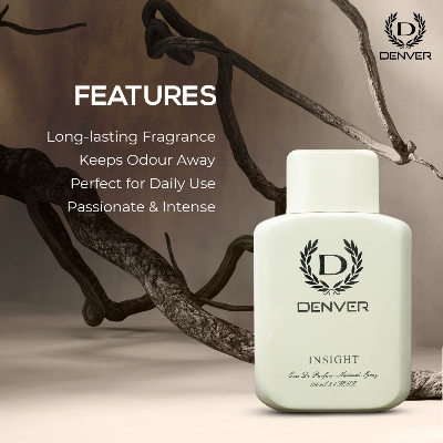 Picture of International Indian product Body perfume party scent Denver Insight Used for male - 100 ml