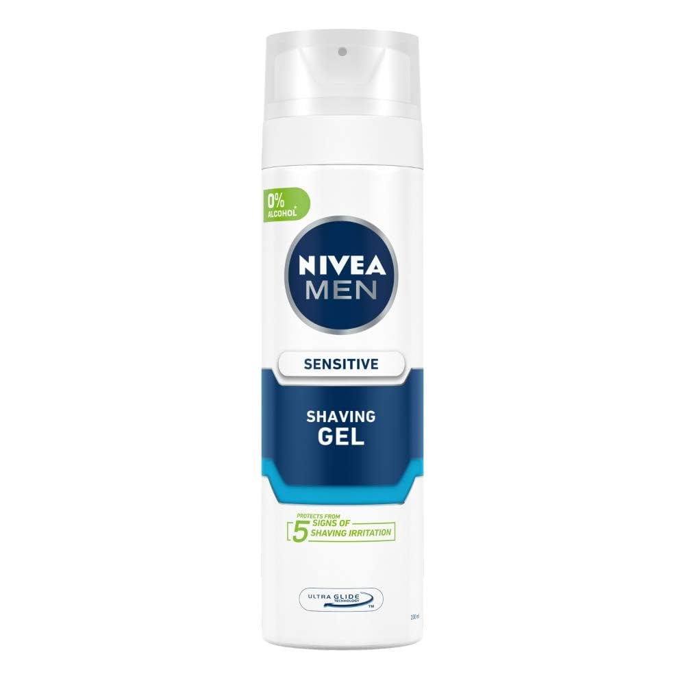 Picture of International Poland product Skin care Shaveing Gel Nivea men Sensitive used for male - 200 ml