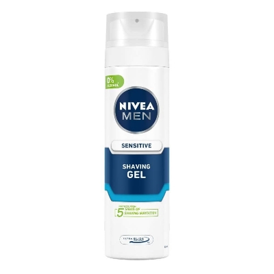 Picture of International Poland product Skin care Shaveing Gel Nivea men Sensitive used for male - 200 ml