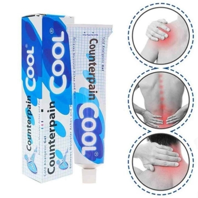 Picture of International Thailand product Counterpain Cool Analgesic Gel Relieves Muscular Aches And Pain - 120g