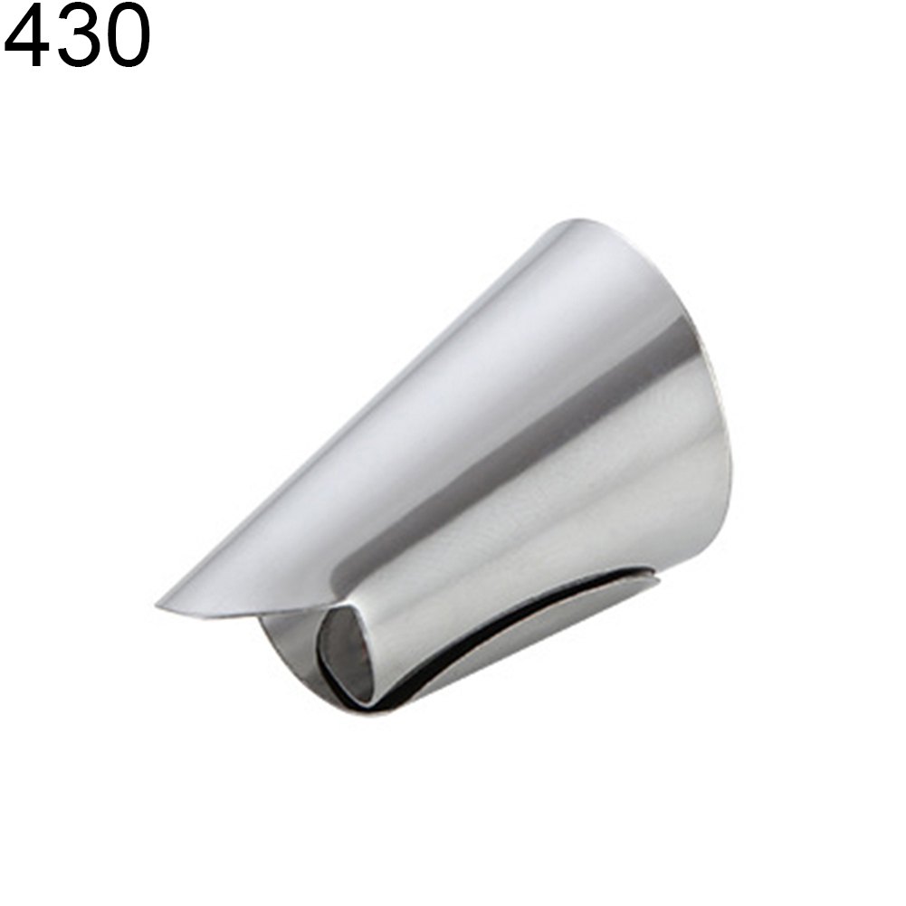 Picture of Finger Protector Stainless Steel Cutting Finger Anti-cutting Protective Cover Safety Protective Cover Creative Kitchen Gadgets