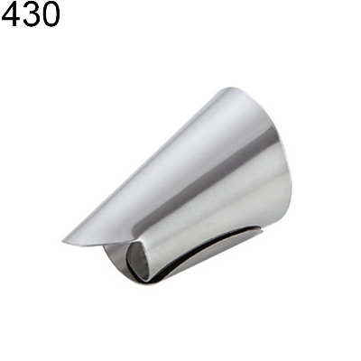 Picture of Finger Protector Stainless Steel Cutting Finger Anti-cutting Protective Cover Safety Protective Cover Creative Kitchen Gadgets