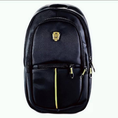 Picture of Cat Fashionable Waterproof Backpack -Black - Bag For Boys