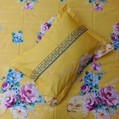 Picture of  Digital Print Bedsheet with two pillow covers