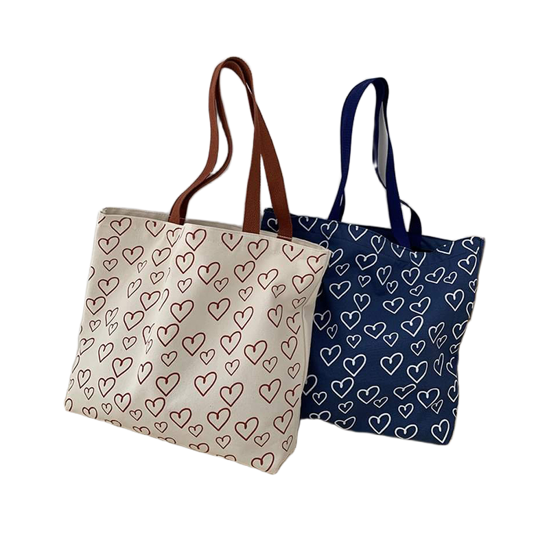 Picture of TAG Lifestyle Canvas Tote Bag/Fashionable Top Handle Bag Off White Color with Zipper for girls For University/College/Trendy Fashionable Women