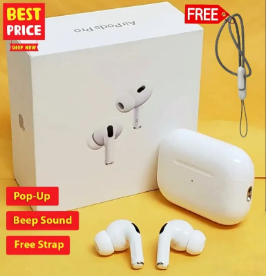Picture of AirPods Pro 2nd genaration Made in Dubai Wireless Charging Bluetooth Earbuds