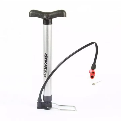 Picture of Ninja Mini Bicycle & Football Air Pumper - White