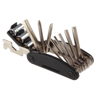 Picture of Bicycle Tools 16 in 1 Multi Function Bike Bicycle, Mechanic Repair Tool Kit (made in Shanghai )