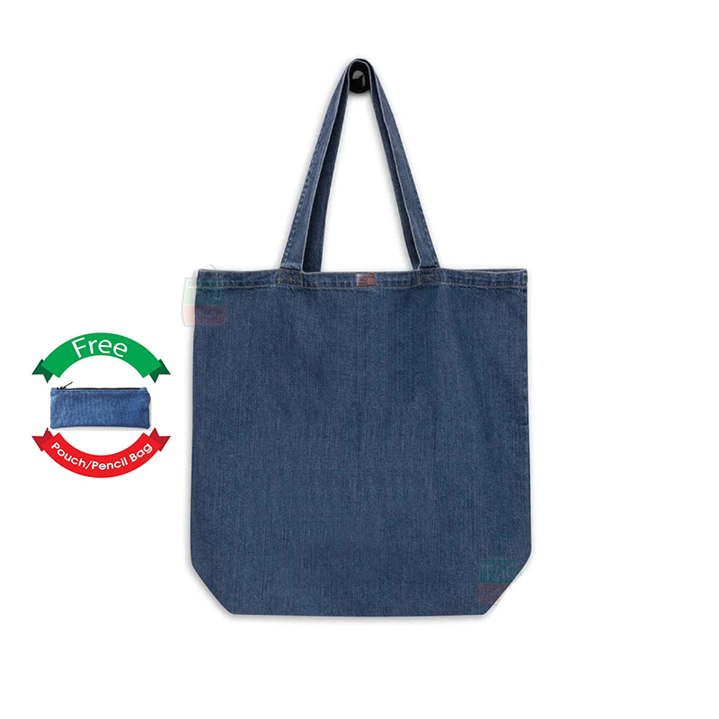 Picture of TAG Lifestyle Canvas Tote Bag/Fashionable Top Handle Bag Olive Green Color with Free Pencil Bag with Zipper for girls For University/College/Trendy Fashionable Women (2in1 Combo Pack)