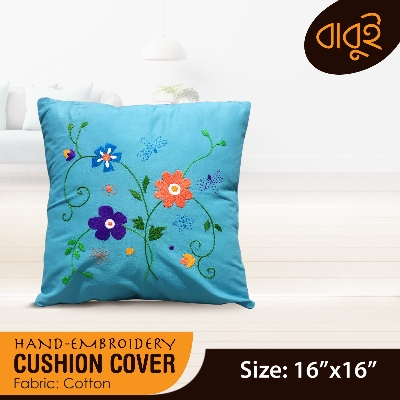 Picture of Hand Embroidery (16"x16") Cushion Cover