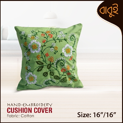 Picture of Hand Embroidery (16"×16") Cushion Cover