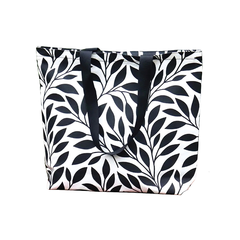 Picture of TAG Lifestyle Canvas Tote Bag/Fashionable  Tree Leaf  design Tote Bag With Zipper Enclosure for Girls For University/College/Trendy Fashionable Women