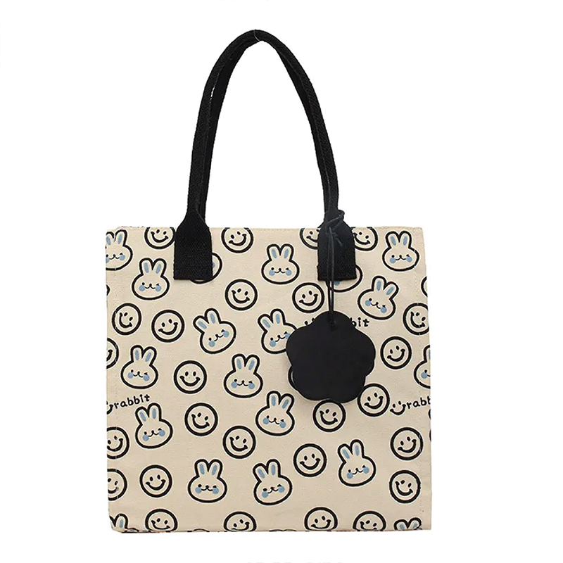 Picture of TAG Lifestyle Canvas Tote Bag/Fashionable  Exclusive design Tote Bag With Zipper Enclosure for Girls For University/College/Trendy Fashionable Women