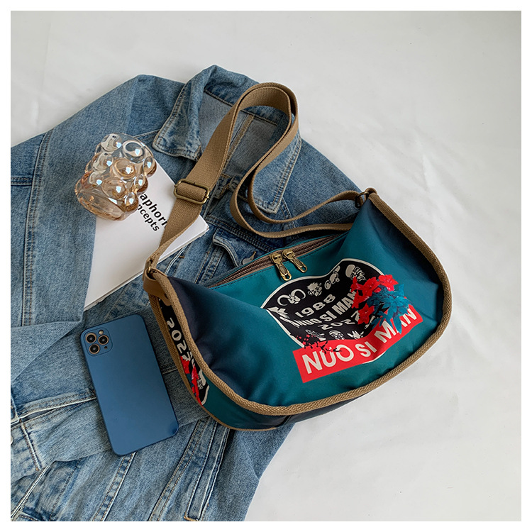 Picture of Messenger Shoulder Tide Bag ( black brown color )