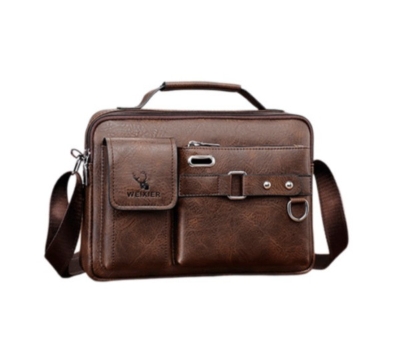 Picture of Men’s Pu Leather Shoulder Bag (Chocolate color)