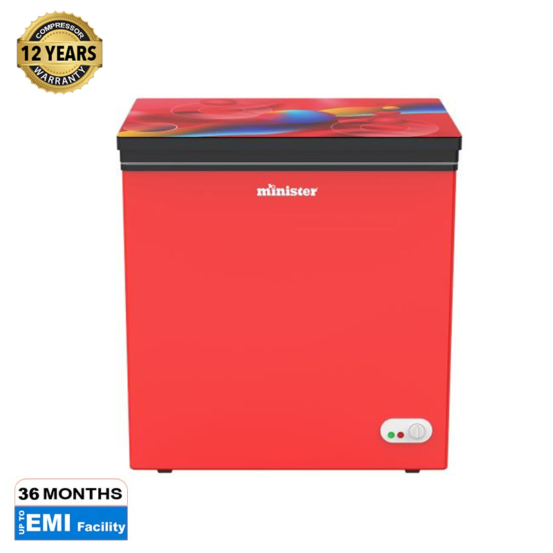 Picture of Minister Red Crimson Chest Freezer (M-170G)