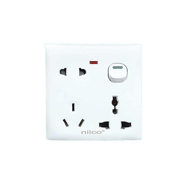 Picture of Niico Classic 6 pin wall switch socket - Upscaled Quality