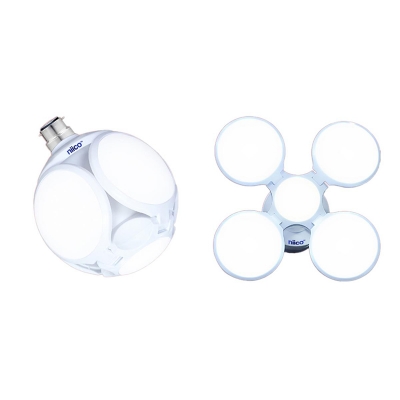 Picture of Led Folding Feetball Light Exclusive 40 Watt Model-niico-051 White (Pin System Holder)-One piece